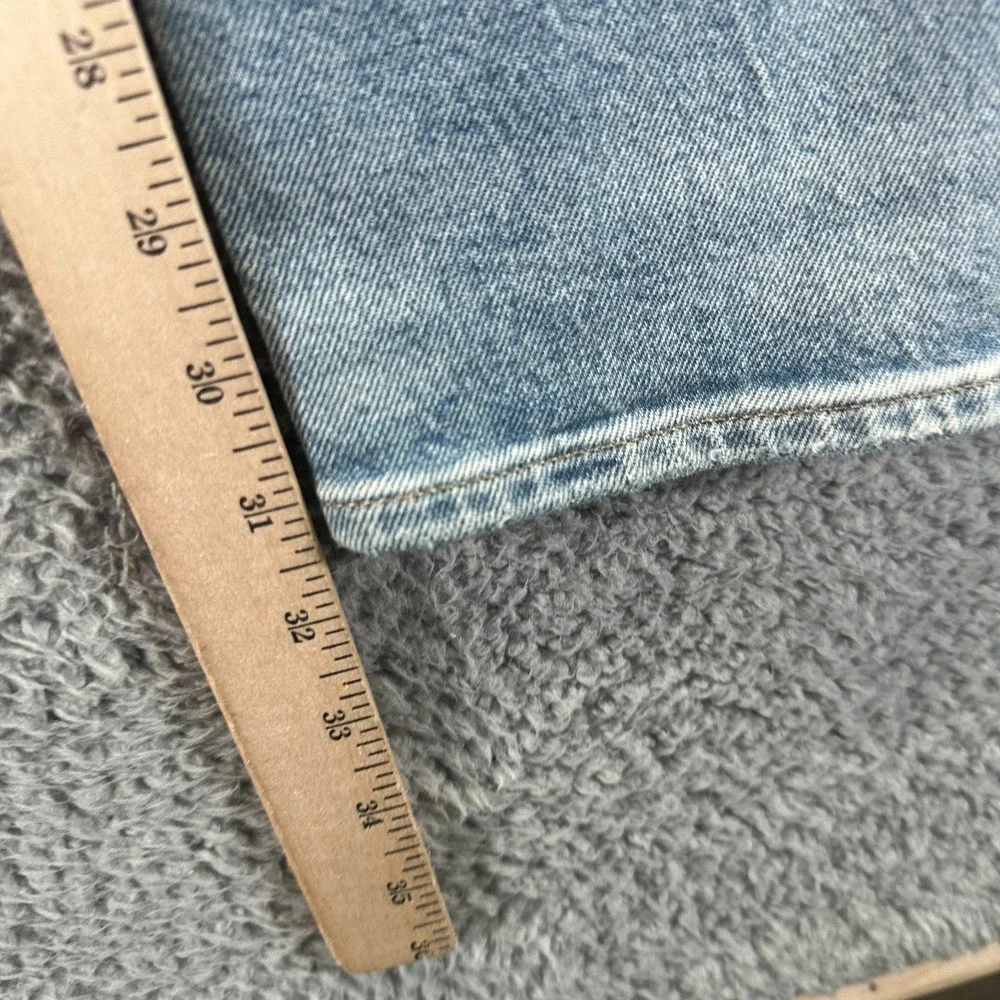 Aeropostale Jeans Mens 36x31 Blue Cotton Denim Straight Athletic Faded Stretch